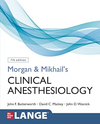 (PDF)Morgan and Mikhail's Clinical Anesthesiology, 7th Edition