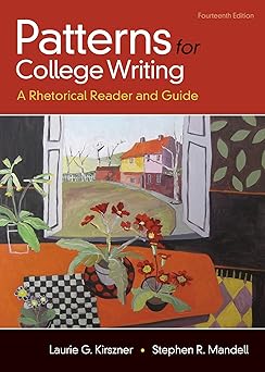 (PDF)Patterns for College Writing: A Rhetorical Reader and Guide 14th Edition