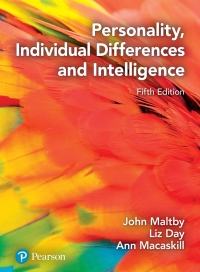 (PDF)Personality, Individual Differences and Intelligence 5th Edition
