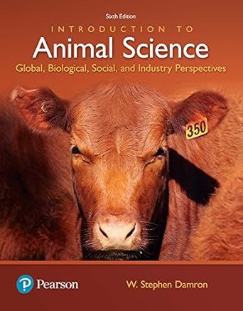 (PDF)Introduction to Animal Science: Global, Biological, Social and Industry Perspectives 6th Edition