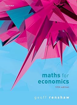 (PDF)Maths for Economics 5th Edition