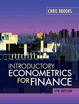(PDF)Introductory Econometrics for Finance 4th Edition