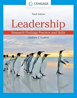 (PDF)Leadership: Research Findings, Practice, and Skills 10th Edition