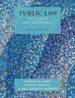 (PDF)Public Law: Text, Cases, and Materials 4th Edition
