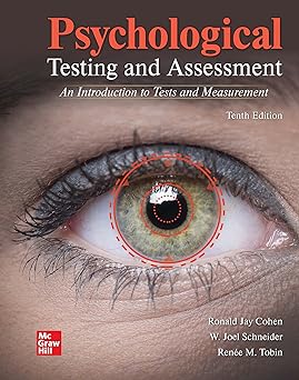 (PDF)Psychological Testing and Assessment 10th Edition