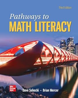 (PDF)Pathways to Math Literacy 3rd Edition