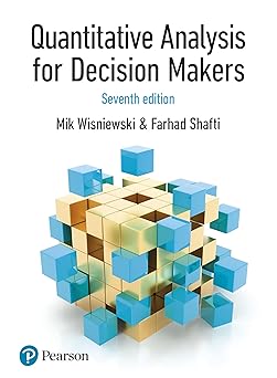 (PDF)Quantitative Analysis for Decision Makers, 7th Edition