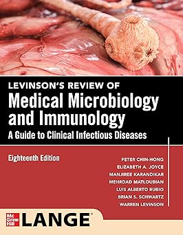 (PDF)Levinson's Review of Medical Microbiology and Immunology: A Guide to Clinical Infectious Disease 18th Edition