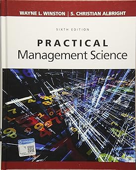 (PDF)Practical Management Science 6th Edition