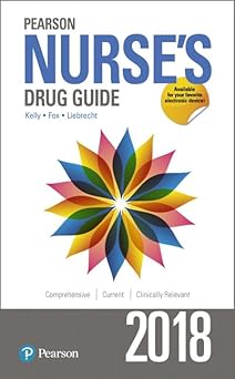 (PDF)Pearson Nurse's Drug Guide 2018 1st Edition