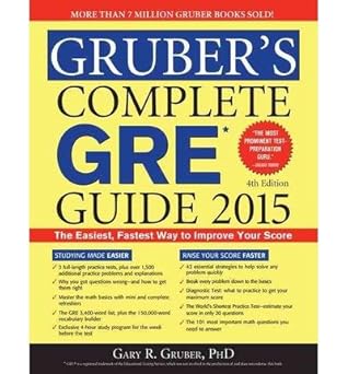 (PDF)Gruber's Complete GRE Guide 2015