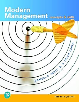 (PDF)Modern Management: Concepts and Skills 15th Edition
