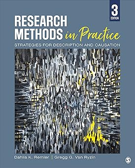 (PDF)Research Methods in Practice: Strategies for Description and Causation 3rd Edition