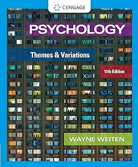(PDF)Psychology: Themes and Variations 11th Edition