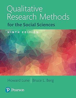 (PDF)Qualitative Research Methods for the Social Sciences 9th Edition