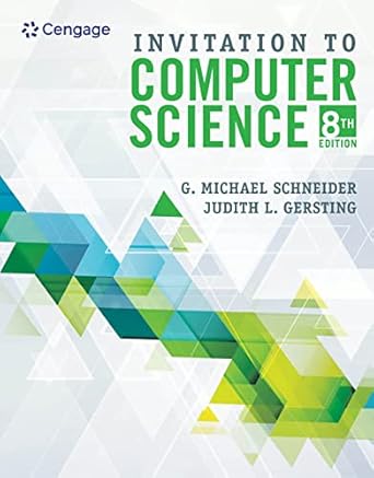 (PDF)Invitation to Computer Science 8th Edition
